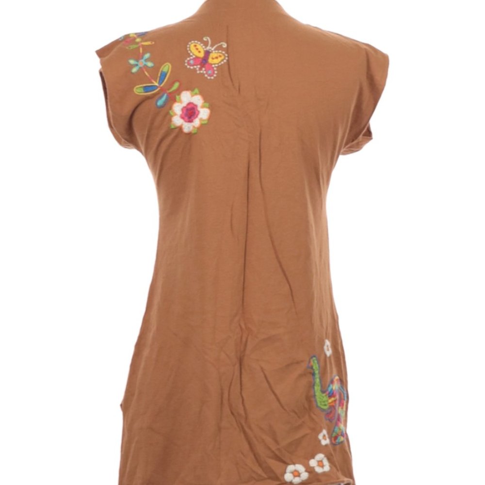 Colorfully Embroidered Tunic Top - Picture 2 of 2